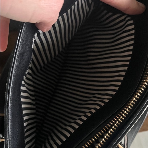 Kate Spade Two-Tone Black and Cream Satchel - Picture 12 of 16